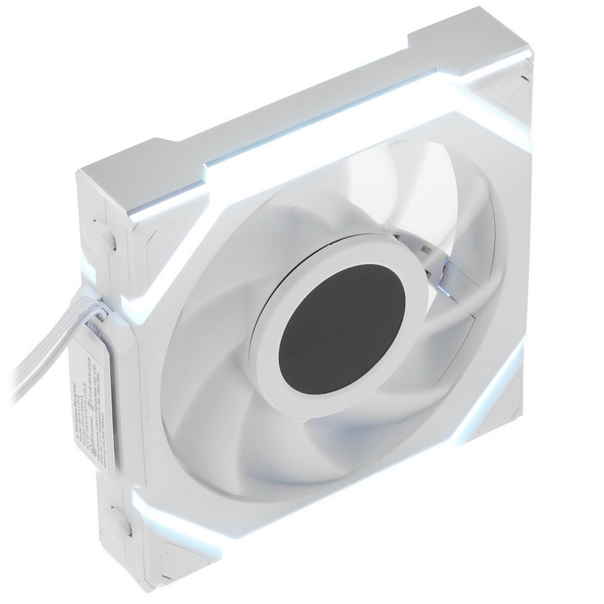 Вентилятор для корпуса Lian Li Uni Fan SL Wireless 120 LCD ARGB белый, 120 мм, 1900 об/мин, 29.5 дБ,