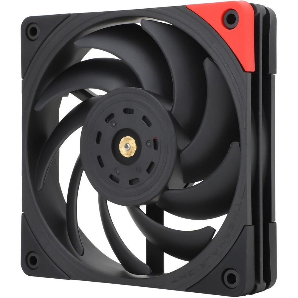Вентилятор для корпуса Thermalright TL-D12B черный, 120 мм, 1500 об/мин, 25.2 дБ, 4 pin