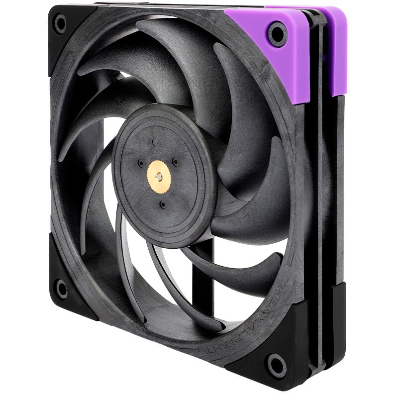 Вентилятор для корпуса Thermalright TL-D12B черный, 120 мм, 1500 об/мин, 25.2 дБ, 4 pin