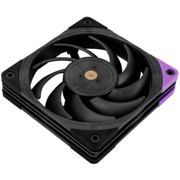 Вентилятор для корпуса Thermalright TL-D12B черный, 120 мм, 1500 об/мин, 25.2 дБ, 4 pin