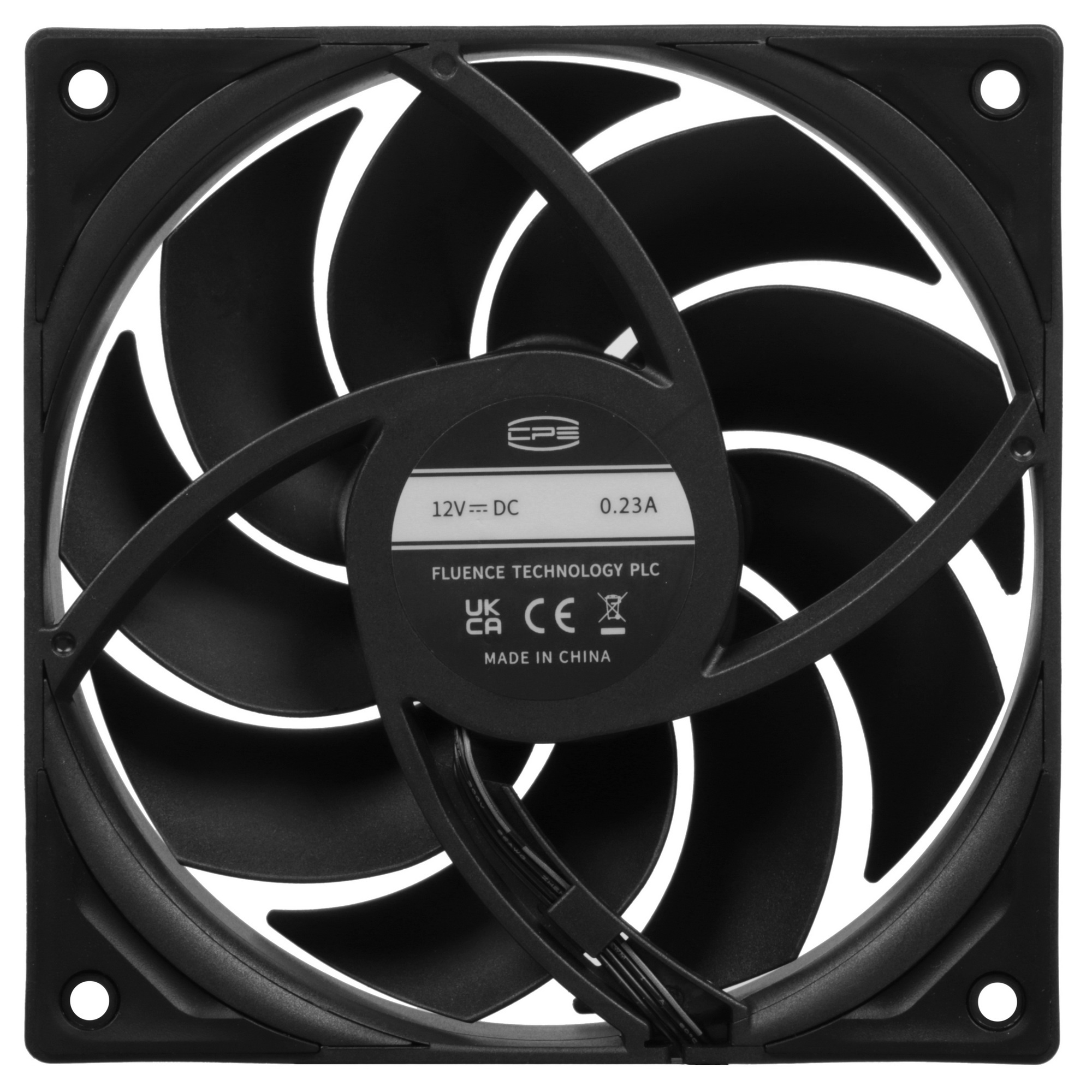 Кулер для корпуса PCCooler F5R120 черный 120мм 2000rpm 30db 4-pin
