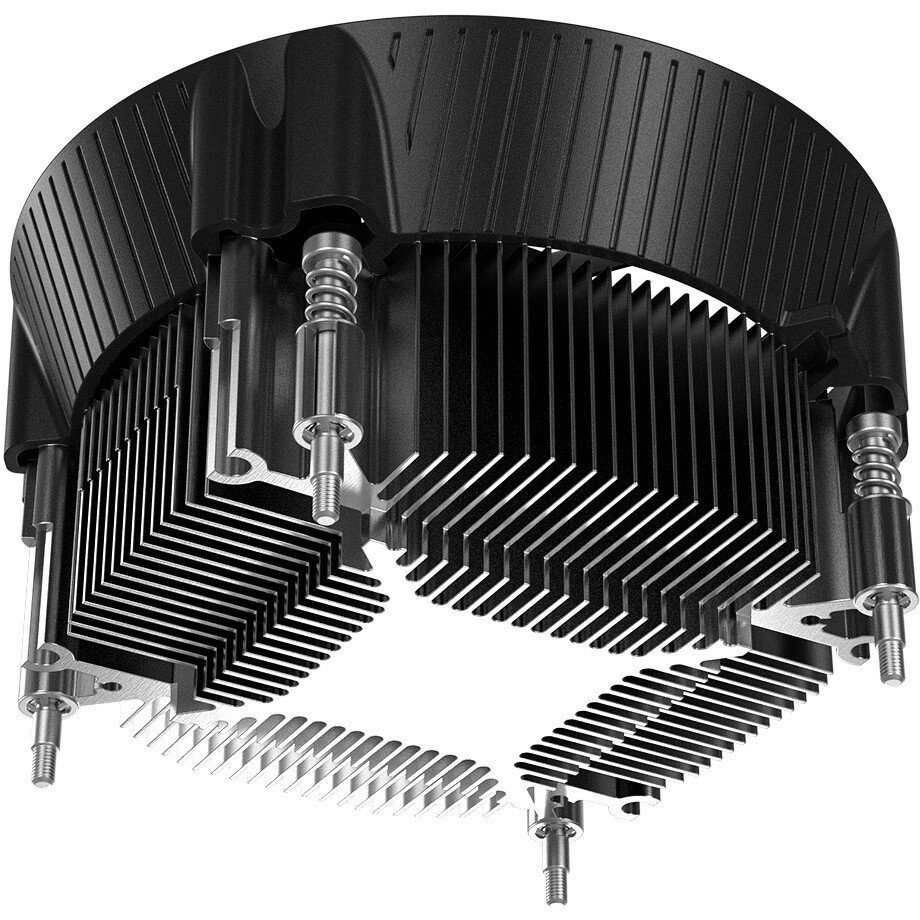 Устройство охлаждения(кулер) Formula Ice Boid 4PSD12 черный 120мм алюминий+медь 2200rpm 34db 4-pin 2