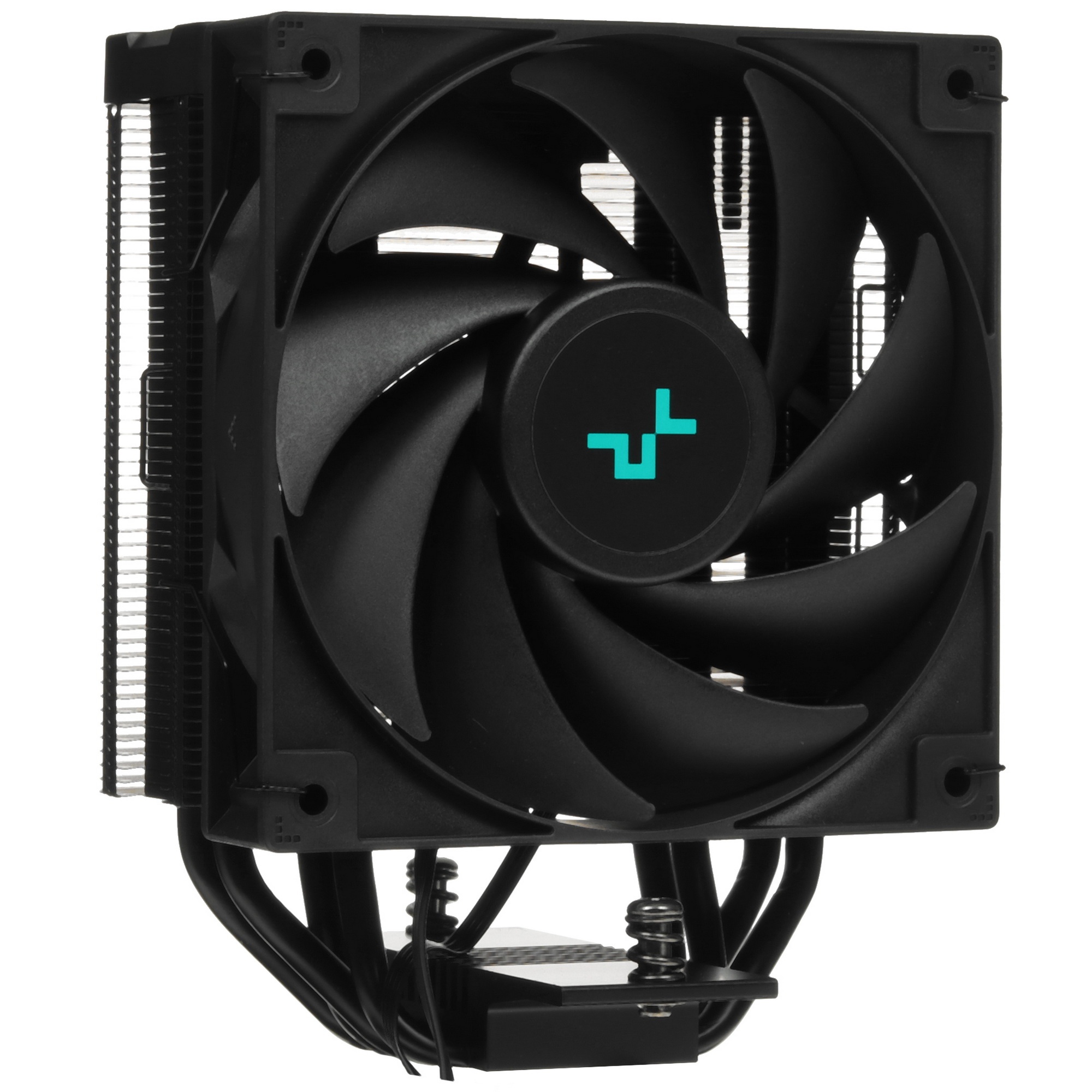 Кулер для процессора DEEPCOOL AG400 DIGITAL BK черный, 120 мм, алюминий/медь, 2100 об/мин, 31.6 дБ,