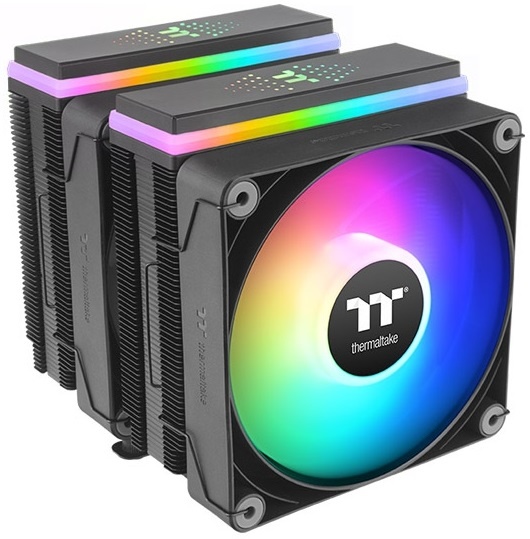 Устройство охлаждения (кулер) Thermaltake Astria 600 ARGB Soc-AM5/AM4/1151/1200/1700 черный 4-pin 26