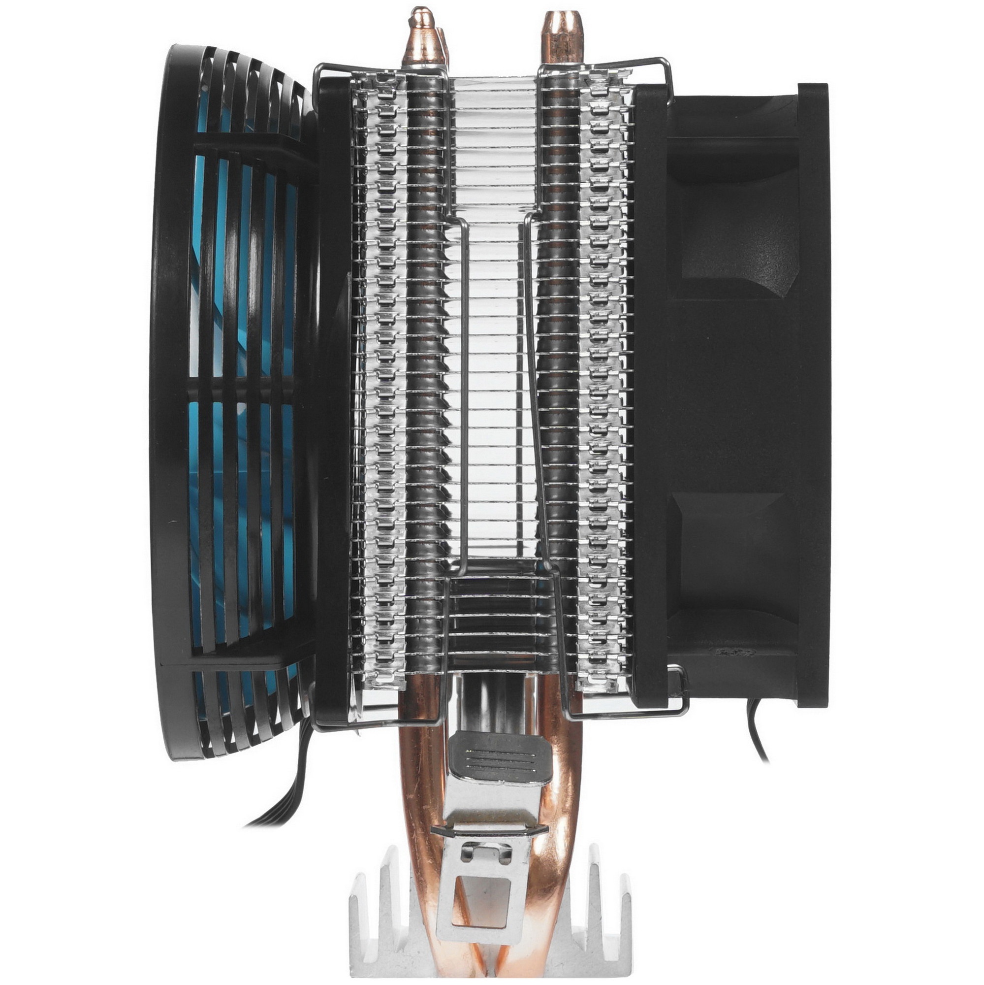 Кулер для процессора AeroCool / Formula Verkho 2 Dual серебристый, 90 мм, алюминий/медь, 2000 об/мин