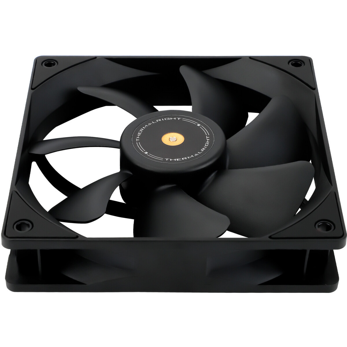 Вентилятор для корпуса Alseye S120-F черный, 120 мм, 1700 об/мин, 33.8 дБ, 4 pin