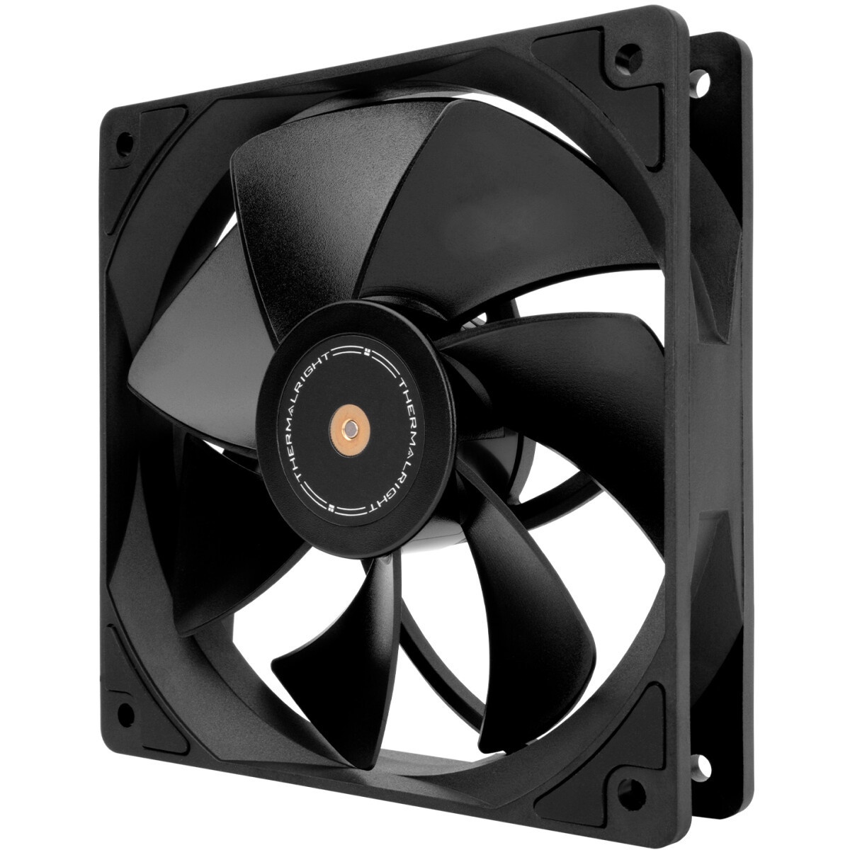 Вентилятор для корпуса Alseye S120-F черный, 120 мм, 1700 об/мин, 33.8 дБ, 4 pin