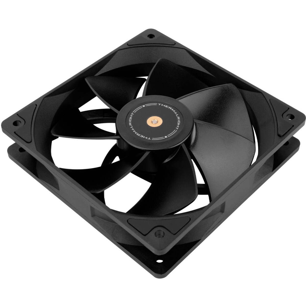 Вентилятор для корпуса Alseye S120-F черный, 120 мм, 1700 об/мин, 33.8 дБ, 4 pin