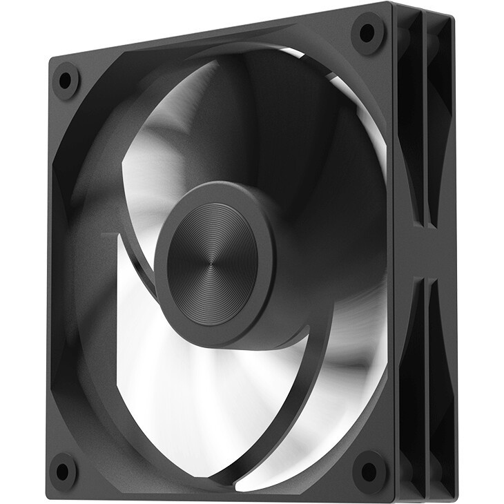 Вентилятор для корпуса Alseye S120-F черный, 120 мм, 1700 об/мин, 33.8 дБ, 4 pin