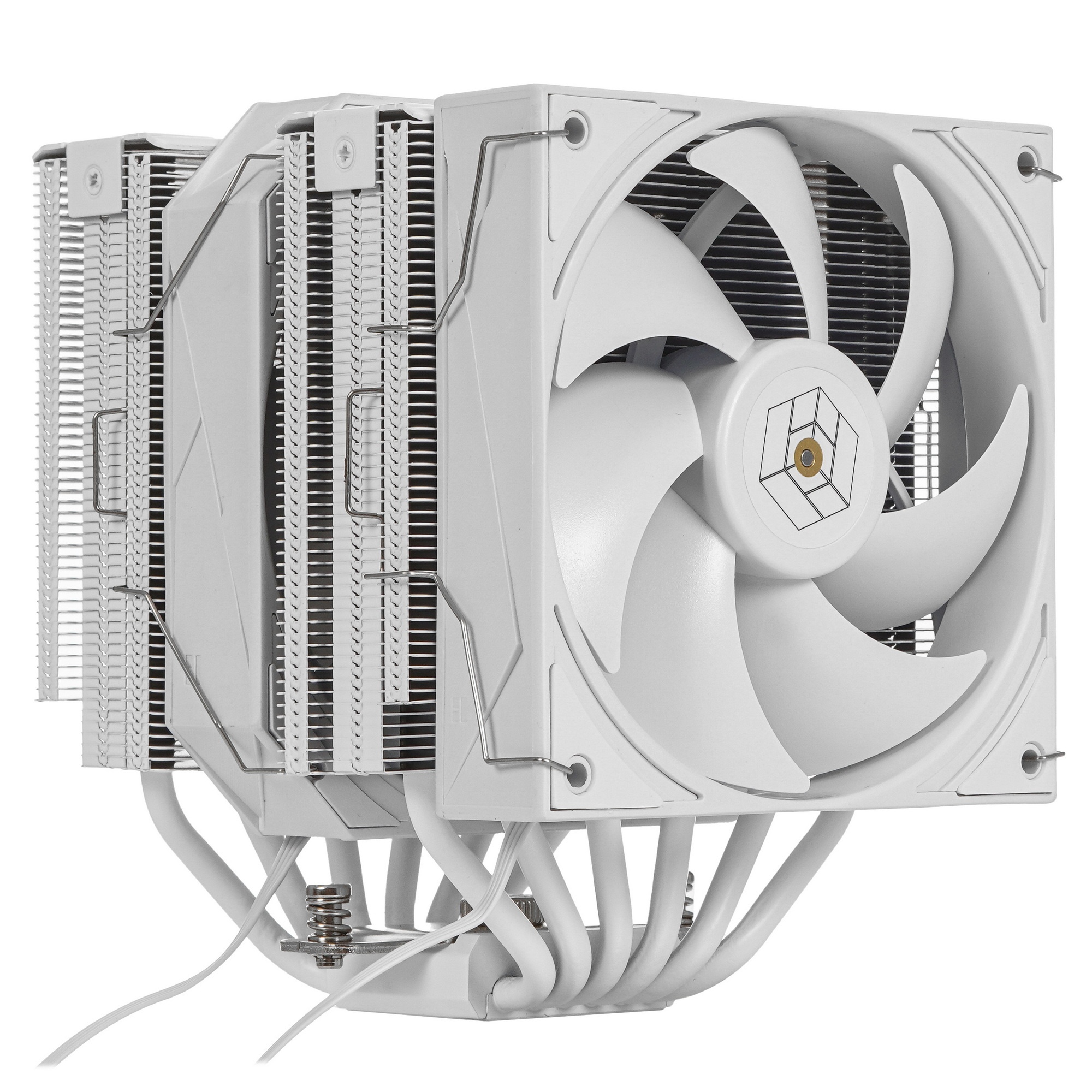 Кулер для процессора Thermalright Royal Pretor 130 белый (4-pin PWM, 158mm, Ni/Cu, 6x6mm, 1x120+1x13