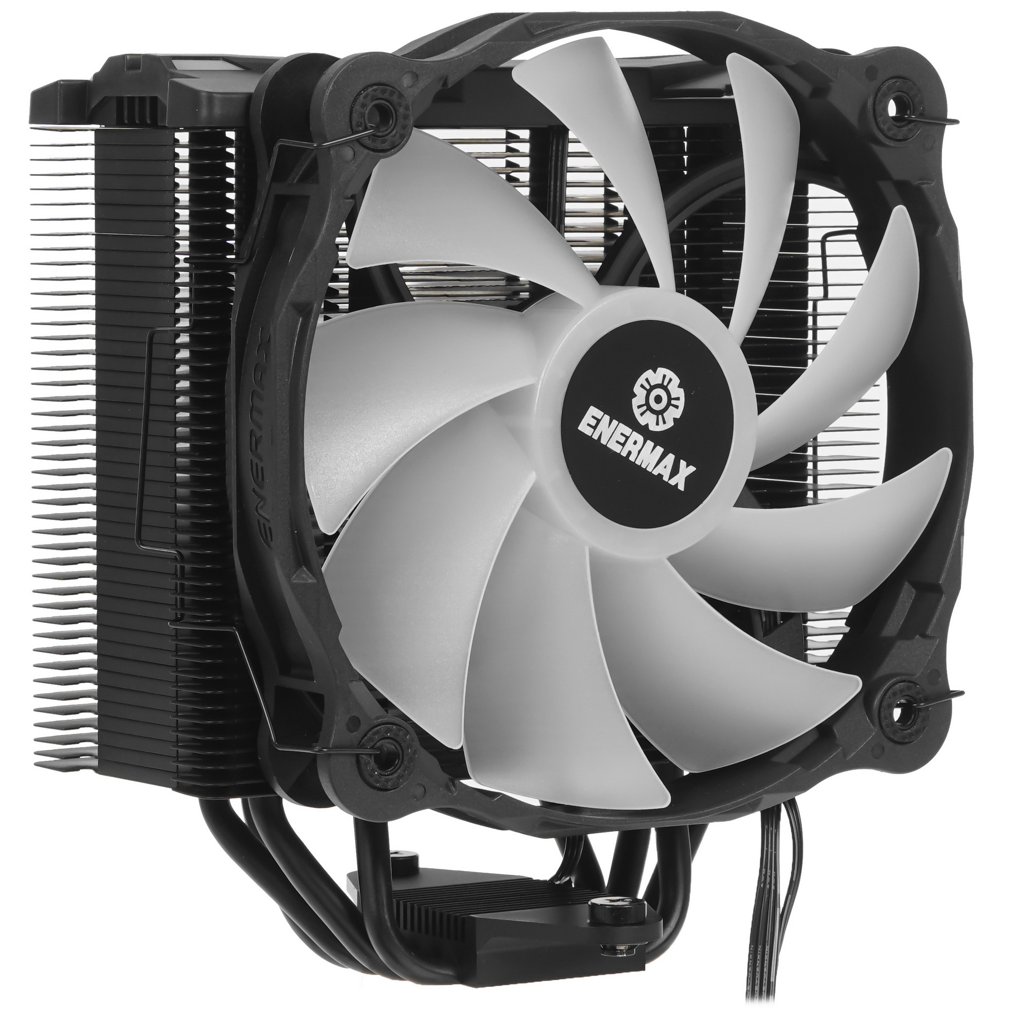 Кулер для процессора Enermax F40 ARGB Edition черный, 140 мм, алюминий/медь, 1200 об/мин, 23 дБ, 4 p