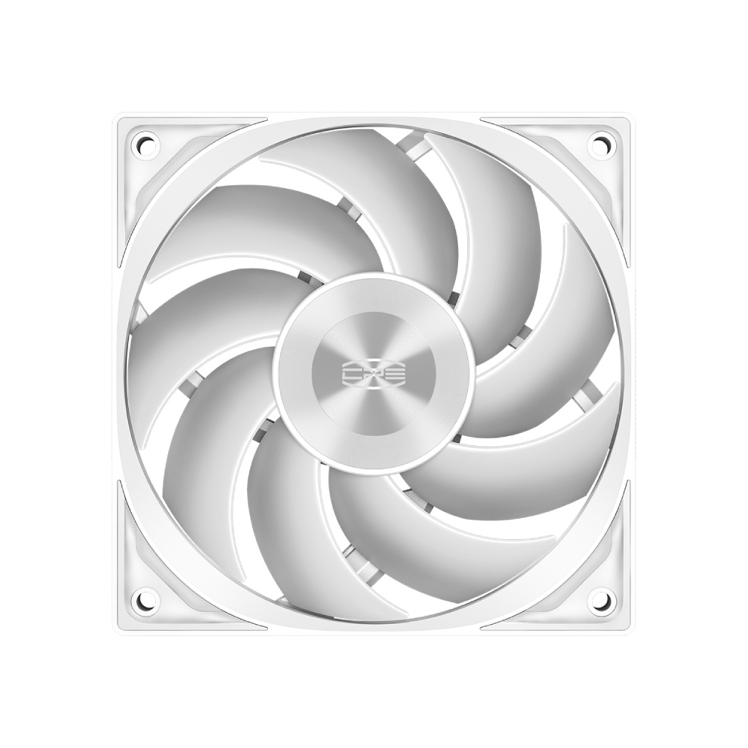 Кулер для корпуса PCCooler F5R120 белый 120мм 2000rpm 30db 4-pin