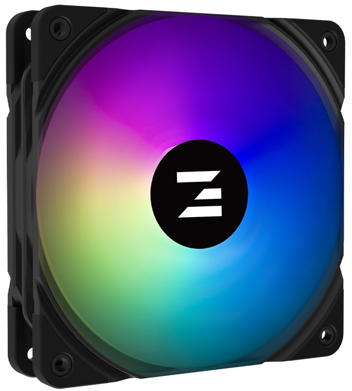 Вентилятор для корпуса Zalman ZM-AF120 ARGB черный, 120 мм, 2000 об/мин, 29.7 дБ, 4 pin
