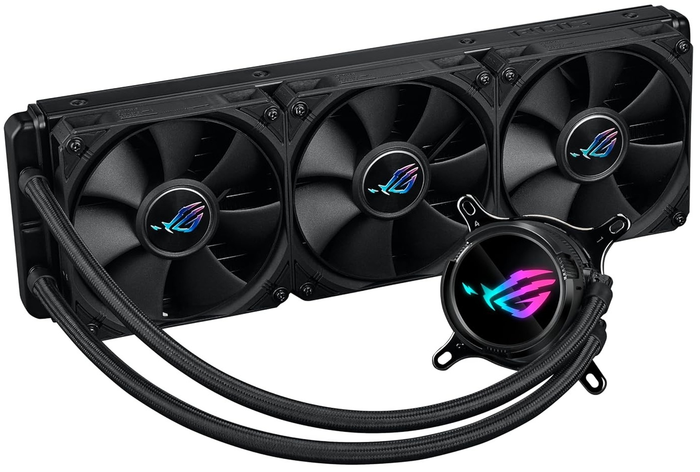 Жидкостная система охлаждения ASUS ROG STRIX LC III 360 ARGB 90RC00T1-M0UAY0 черный 120мм алюминий,