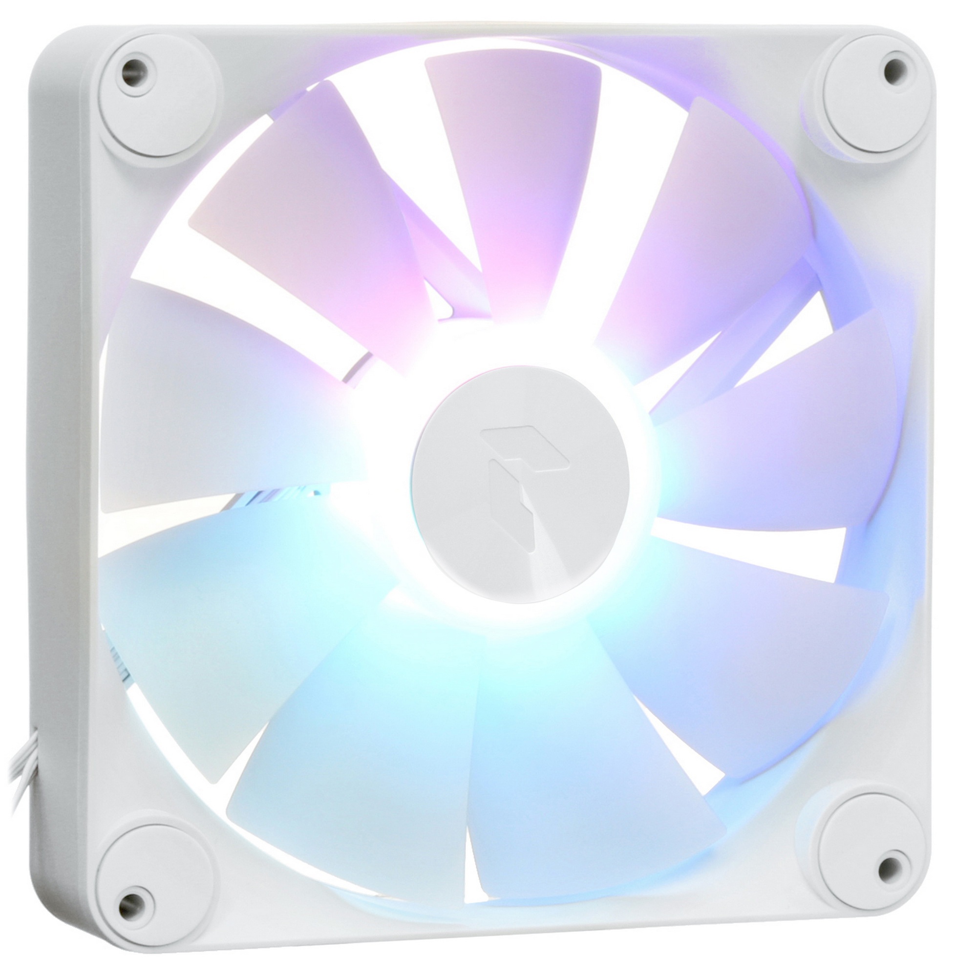 Вентилятор для корпуса Aerocool / Formula APNX FP1-140 PWM ARGB белый, 140 мм, 1300 об/мин, 32 дБ, 4