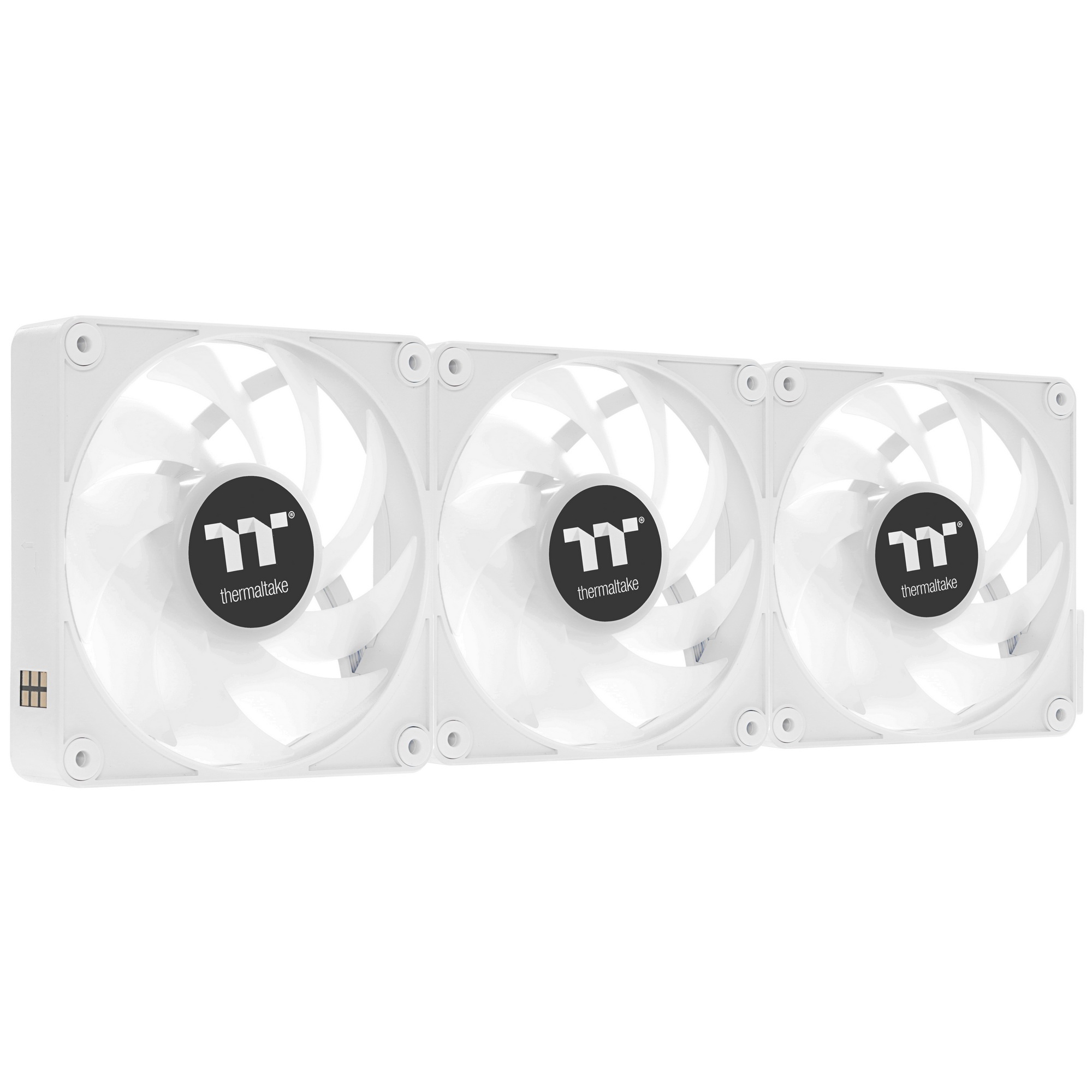 Вентилятор для корпуса Thermaltake CT120 EX Sync ARGB 120х120x25 белый 4-pin 28.5дБ (упак.:3шт) (CL-