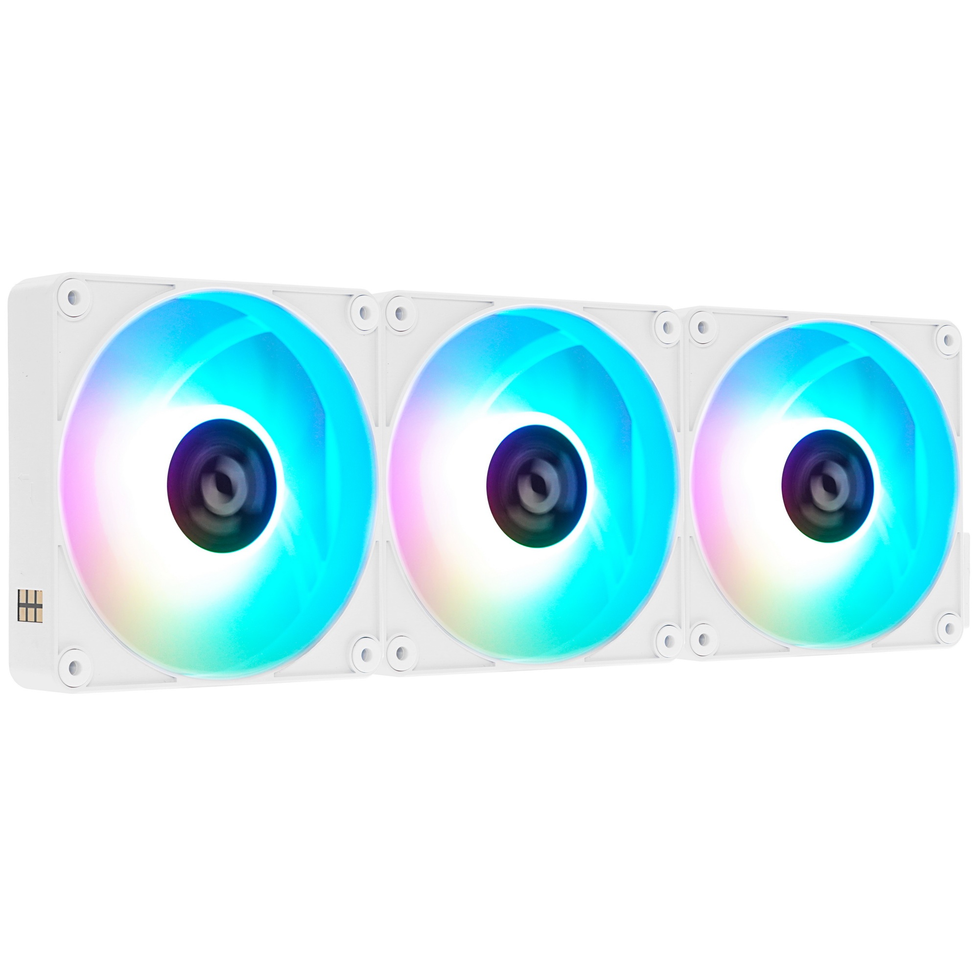 Вентилятор для корпуса Thermaltake CT120 EX Sync ARGB 120х120x25 белый 4-pin 28.5дБ (упак.:3шт) (CL-