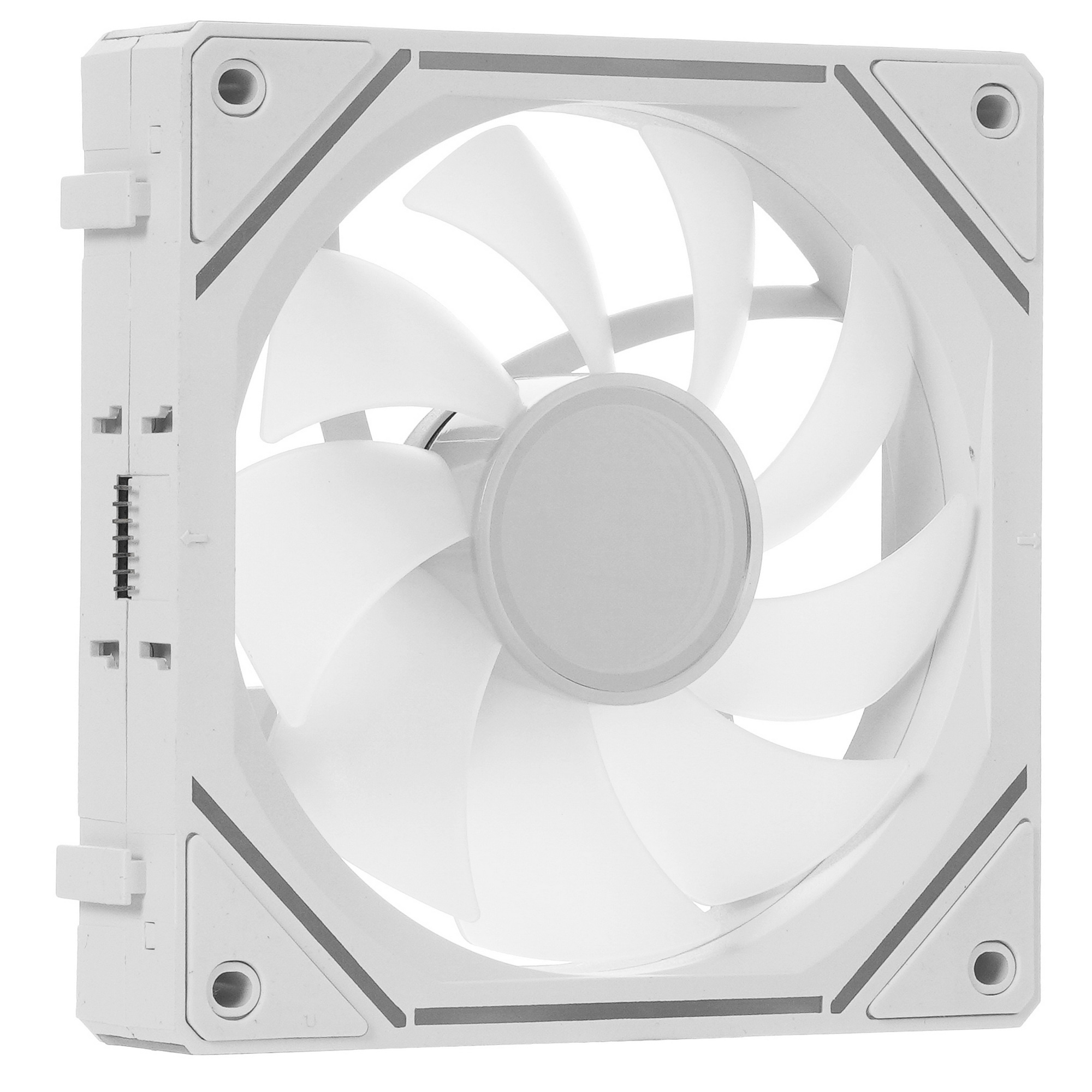 Вентилятор для корпуса Aerocool / Formula Air Bridge WH ARGB белый, 120 мм, 1500 об/мин, 27.5 дБ, 4