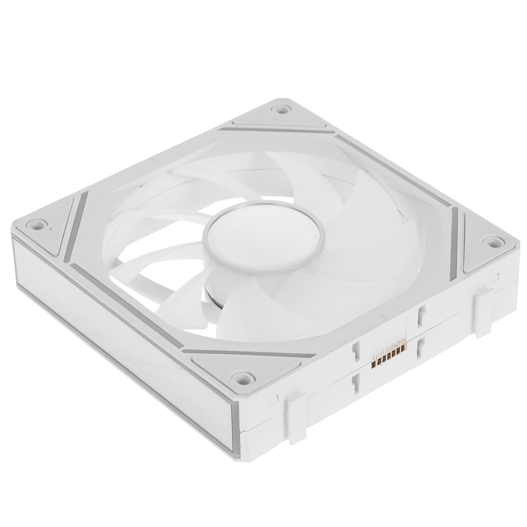 Вентилятор для корпуса Aerocool / Formula Air Bridge WH ARGB белый, 120 мм, 1500 об/мин, 27.5 дБ, 4
