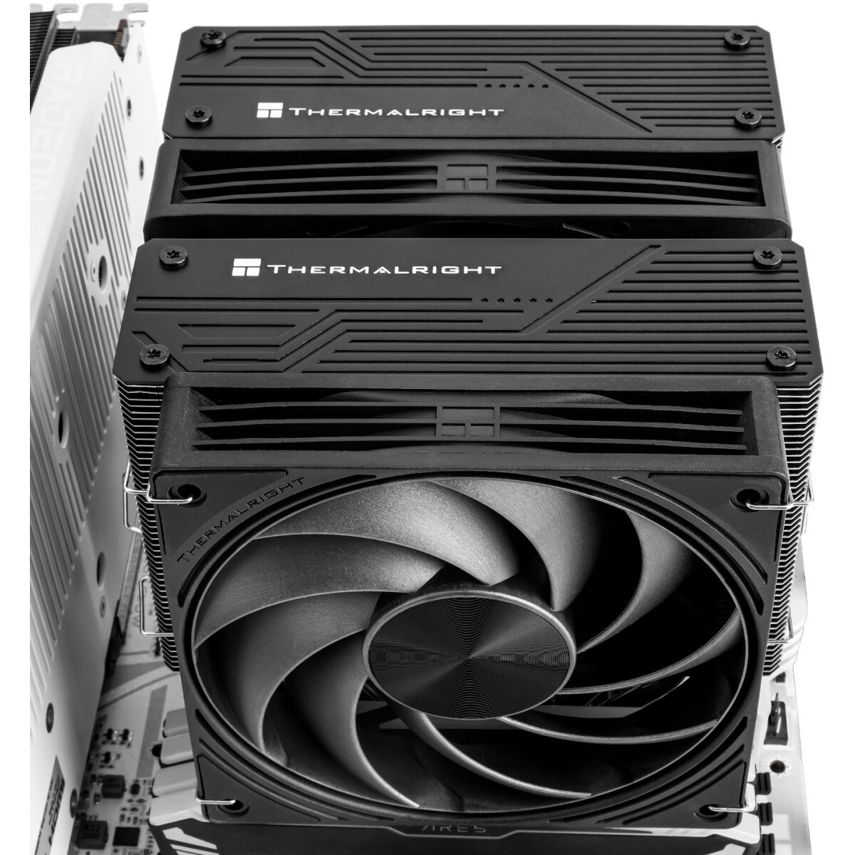 Устройство охлаждения(кулер) Thermalright TA140 EX, белый, Soc-AM5/AM4/1151/1200/2066/2011/1700 белы