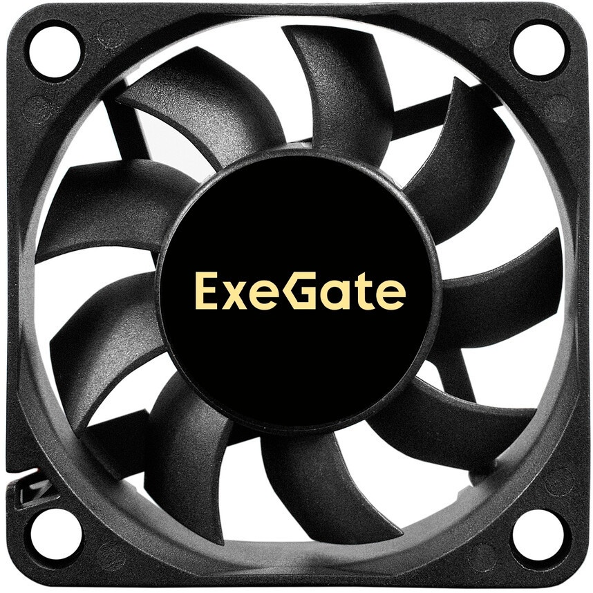 Вентилятор для корпуса ExeGate EX06025B3P черный, 60 мм, 3500 об/мин, 25 дБ, 3 pin
