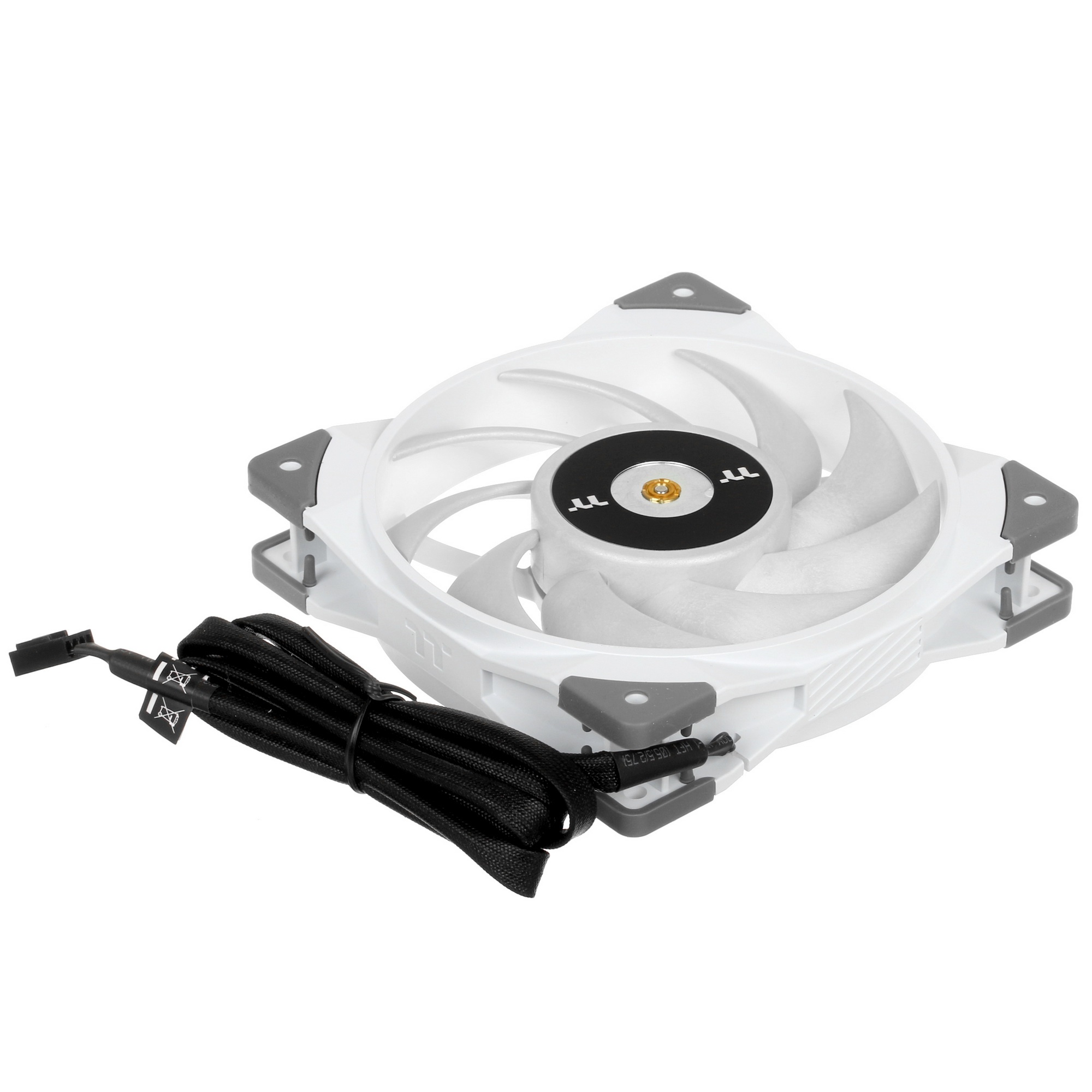 Вентилятор для корпуса Thermaltake TOUGHFAN 12 белый, 120 мм, 2000 об/мин, 22.3 дБ, 4 pin