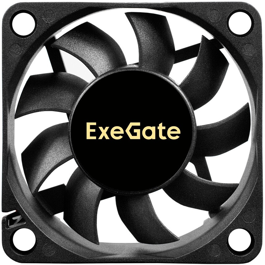 Вентилятор для корпуса ExeGate EX06015B3P черный, 60 мм, 3500 об/мин, 24 дБ, 3 pin