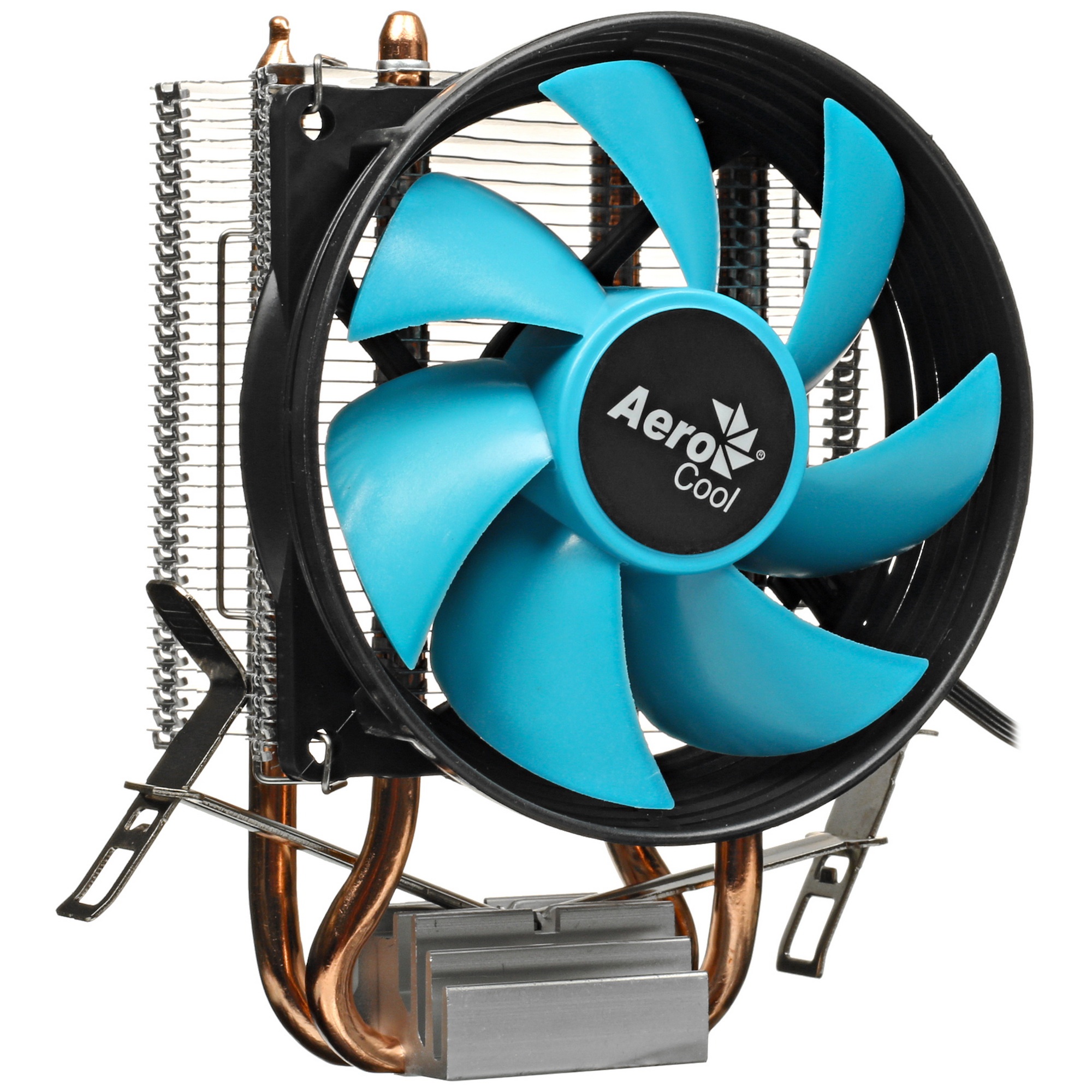 Кулер для процессора AeroCool / Formula Verkho 2 серебристый, 90 мм, алюминий/медь, 2000 об/мин, 25