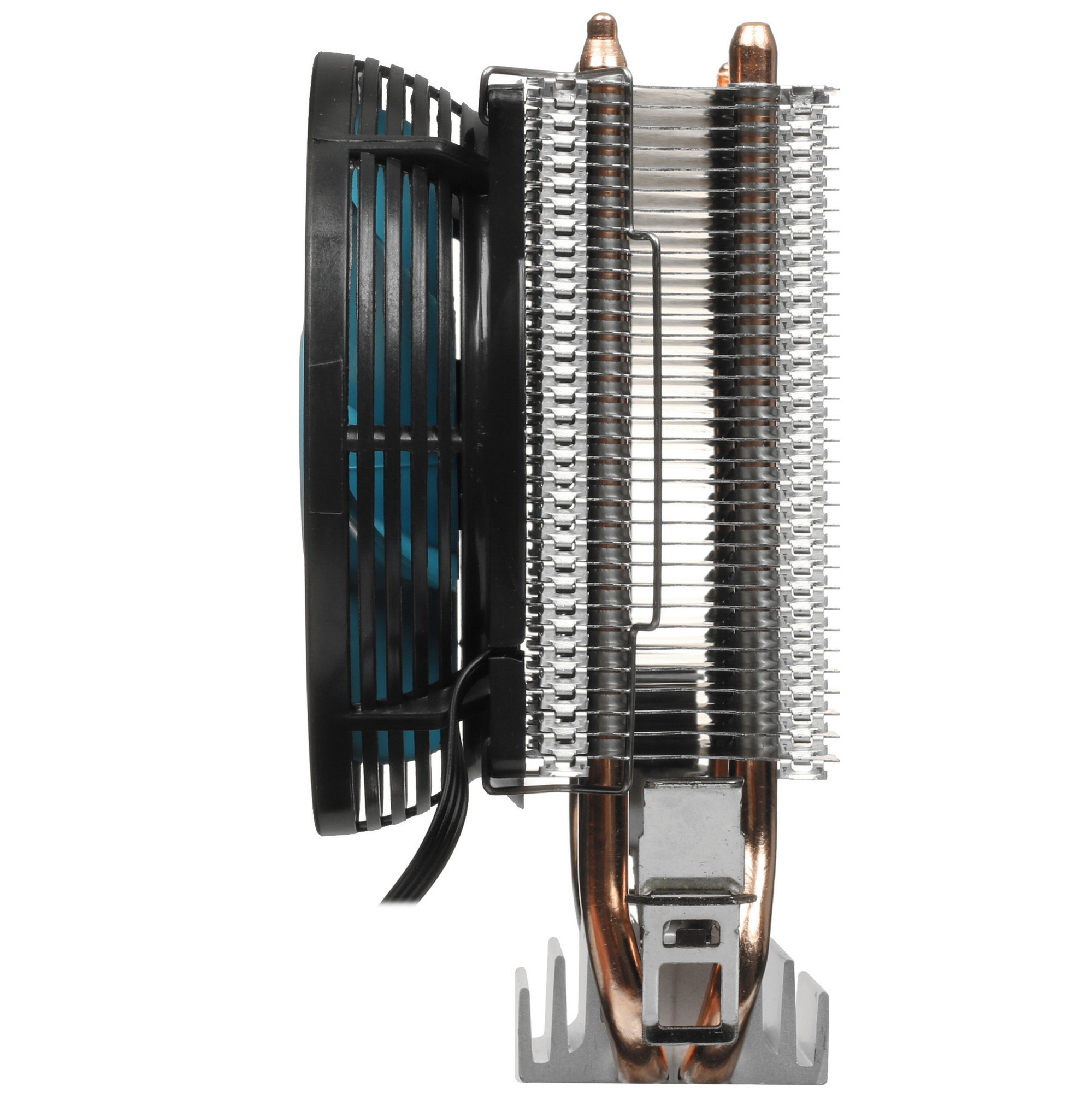 Кулер для процессора AeroCool / Formula Verkho 2 серебристый, 90 мм, алюминий/медь, 2000 об/мин, 25