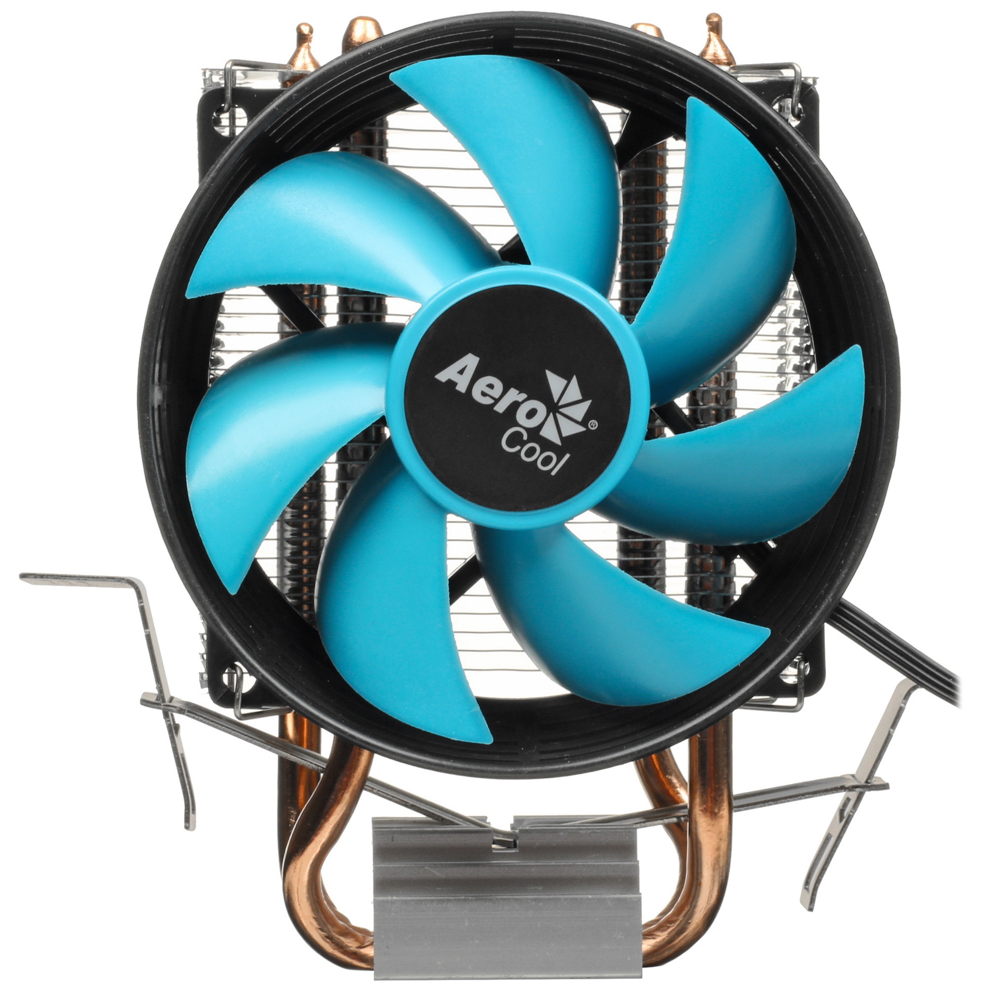 Кулер для процессора AeroCool / Formula Verkho 2 серебристый, 90 мм, алюминий/медь, 2000 об/мин, 25
