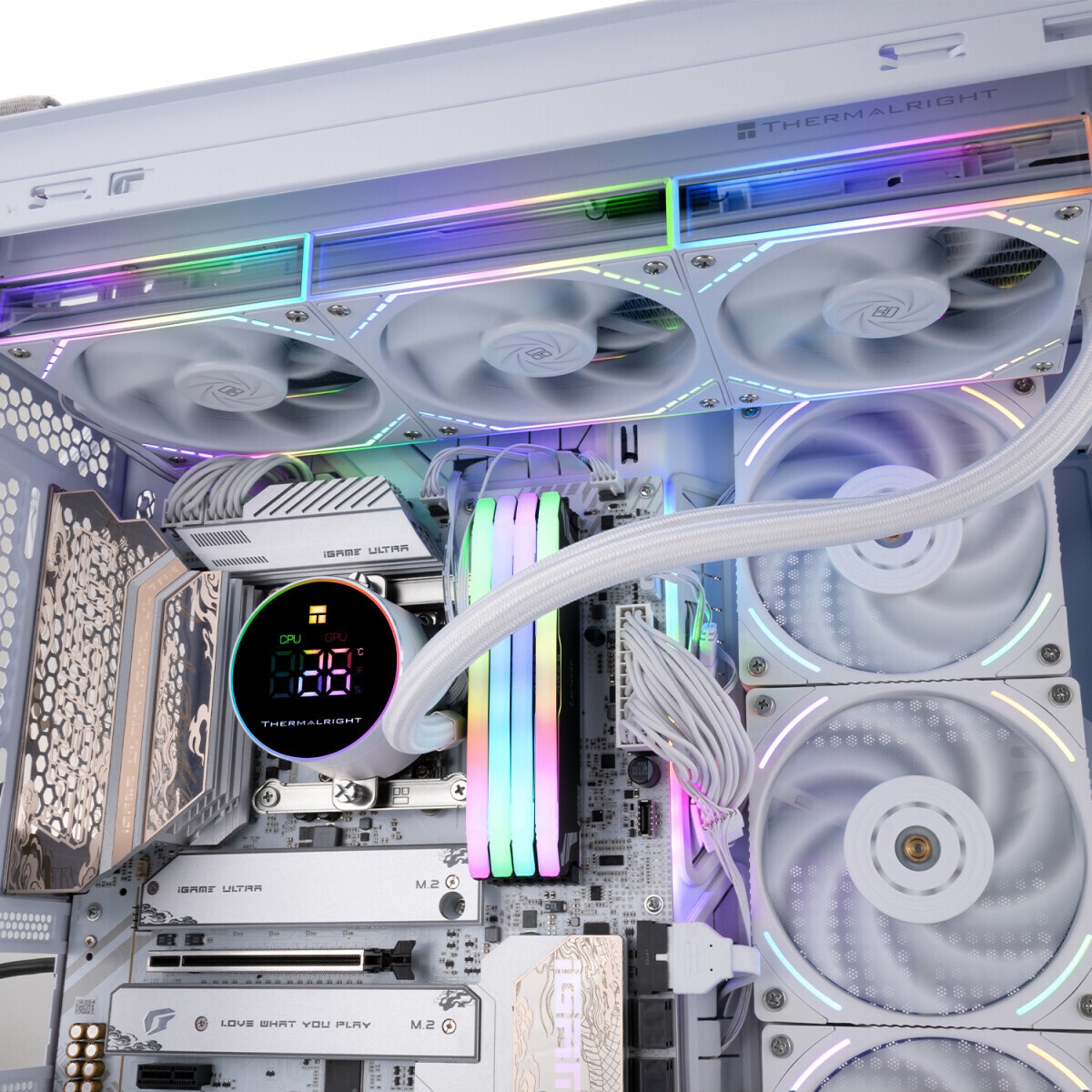 Система водяного охлаждения Thermalright Core Matrix 360 ARGB Soc-AM5/AM4/1151/1200/2066/1700 белый