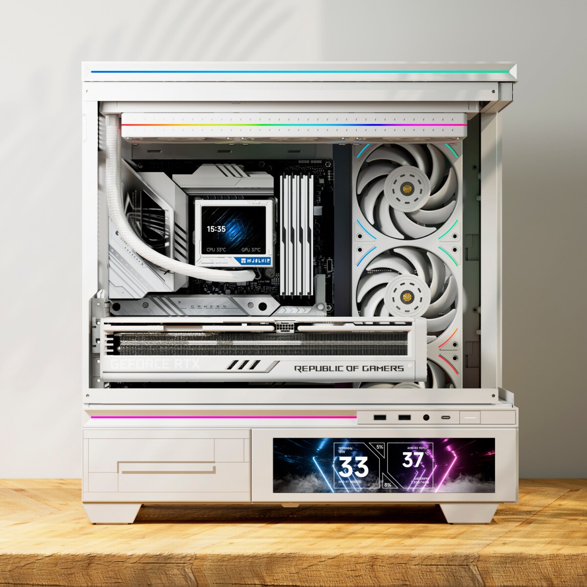 Система водяного охлаждения Thermalright Core Matrix 360 ARGB Soc-AM5/AM4/1151/1200/2066/1700 белый