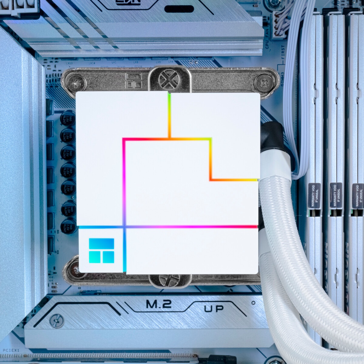 Система водяного охлаждения Thermalright Core Matrix 360 ARGB Soc-AM5/AM4/1151/1200/2066/1700 белый