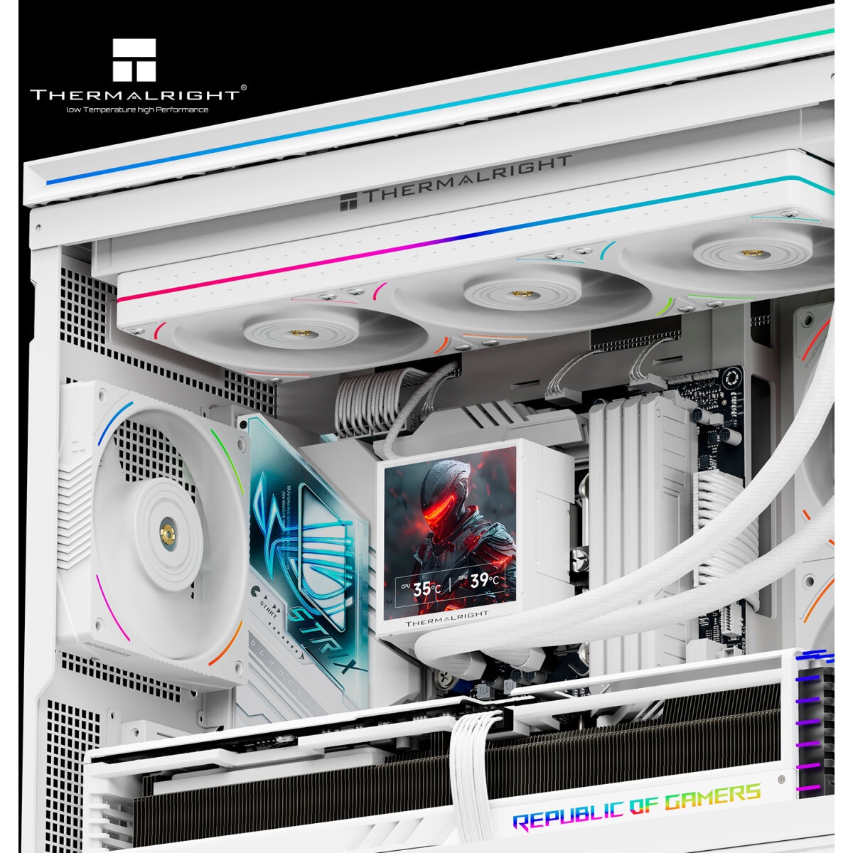 Система водяного охлаждения Thermalright Core Matrix 360 ARGB Soc-AM5/AM4/1151/1200/2066/1700 белый