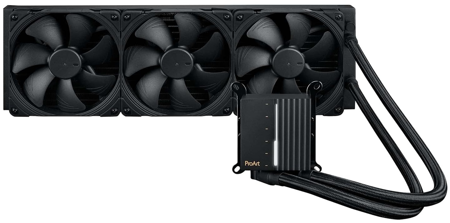 Жидкостная система охлаждения ASUS PROART LC 420 90RC00N0-M0UAY0 черный 120мм алюминий+медь 2000rpm