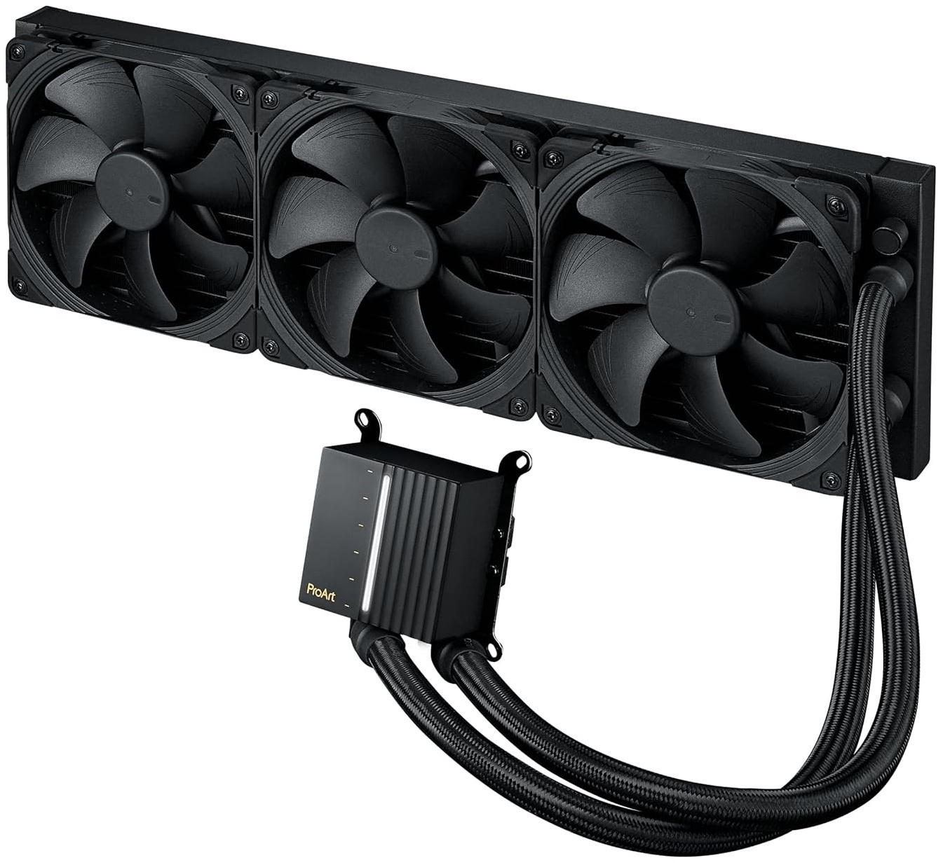 Жидкостная система охлаждения ASUS PROART LC 420 90RC00N0-M0UAY0 черный 120мм алюминий+медь 2000rpm