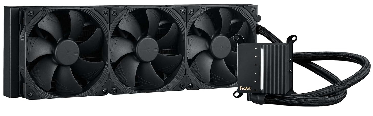 Жидкостная система охлаждения ASUS PROART LC 420 90RC00N0-M0UAY0 черный 120мм алюминий+медь 2000rpm