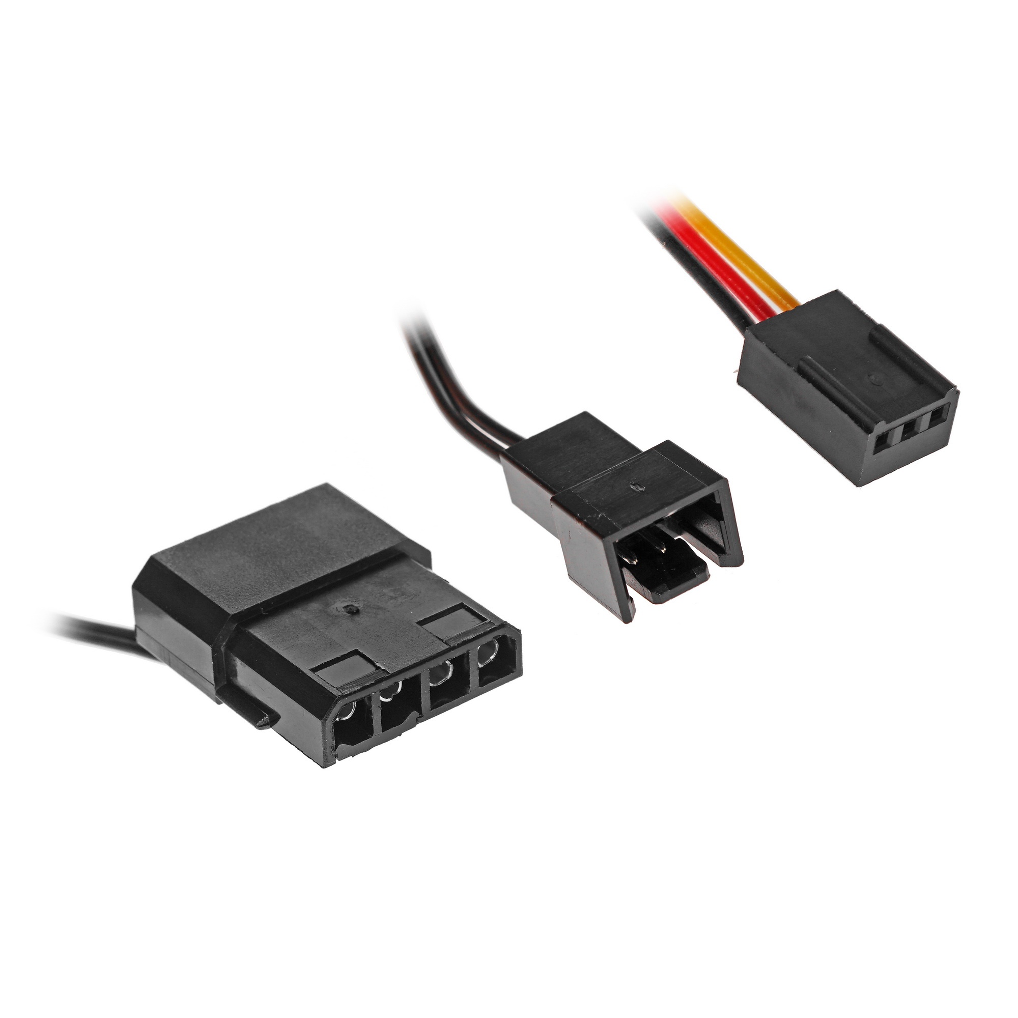 Вентилятор Gembird 120x120x25, гидрод., тихий, 3 pin/4pin Molex, провод 30 см (S12025H-3P4M)