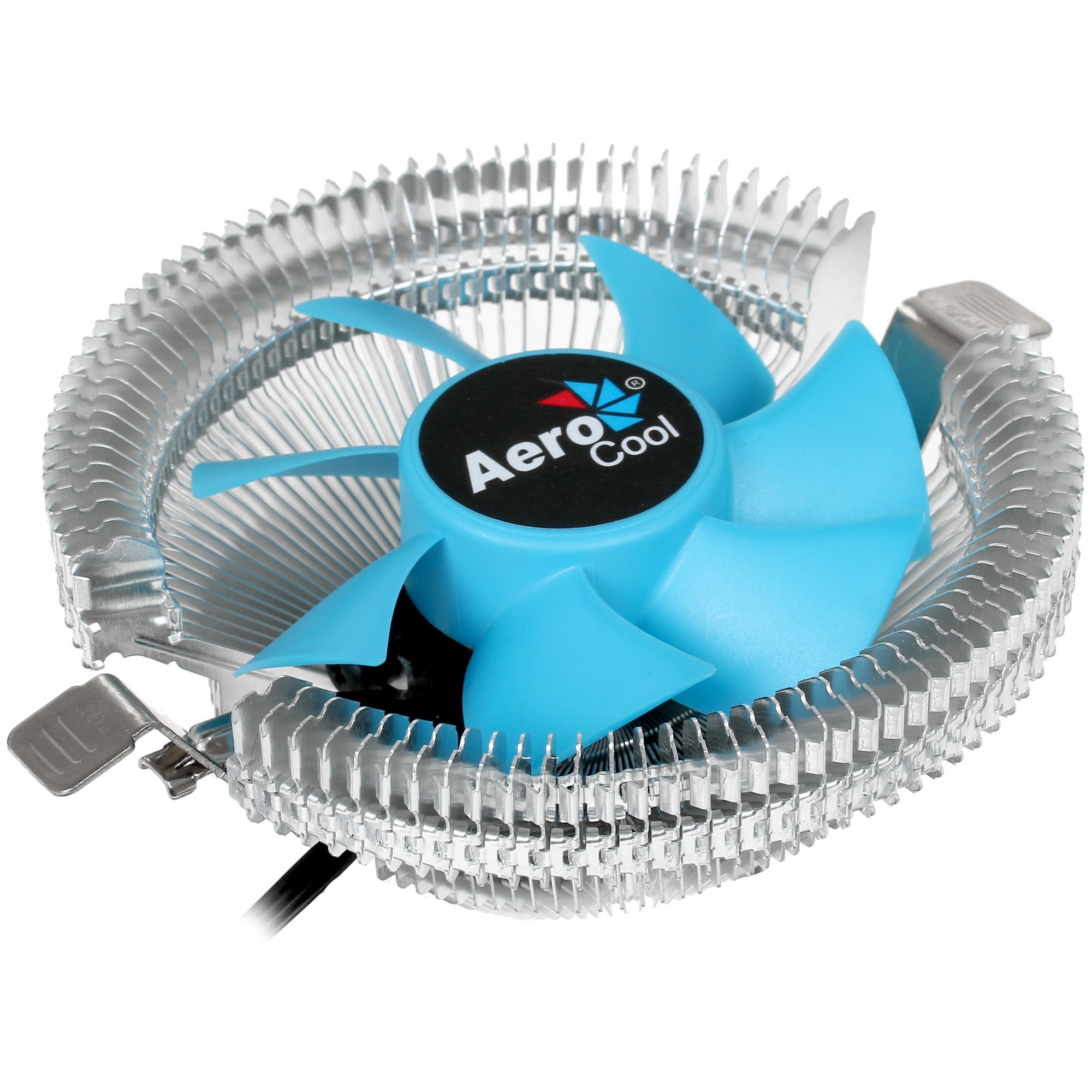 Кулер для процессора AeroCool / Formula Verkho I серебристый, 80 мм, алюминий, 2500 об/мин, 29.7 дБ,