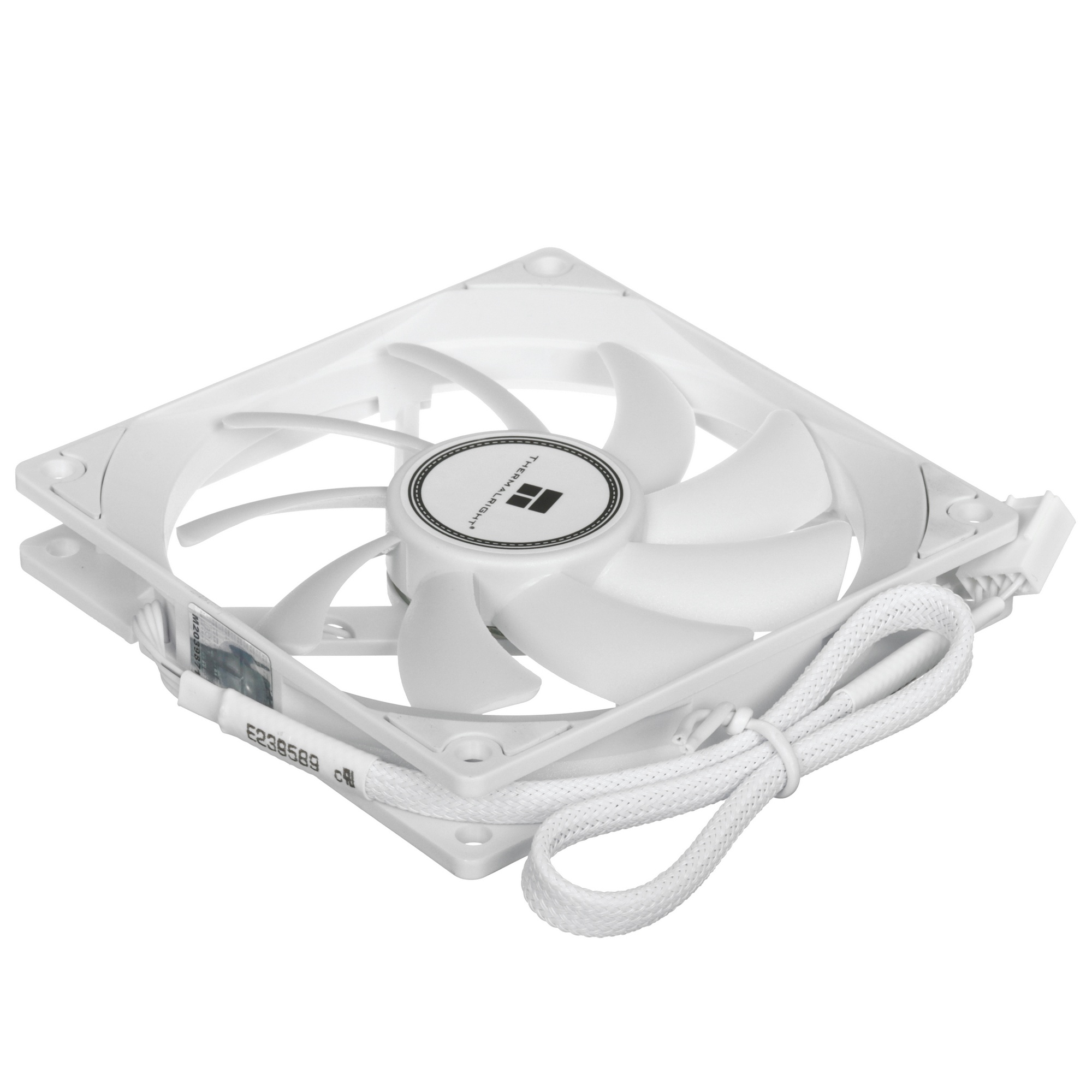 Вентилятор корпусный Thermalright TL-9015 (92x92x15mm, 4-pin PWM, 42.58CFM, 22.4dBA, 2700RPM, White)