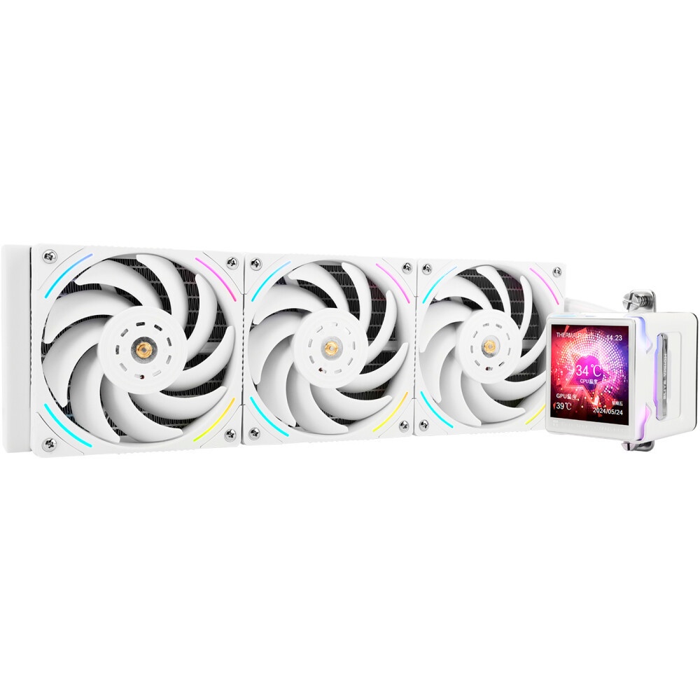 Система жидкостного охлаждения Thermaltight Aqua Elite 120 V3 (120mm, Black, ARGB/ Fans: 1x120mm, 66