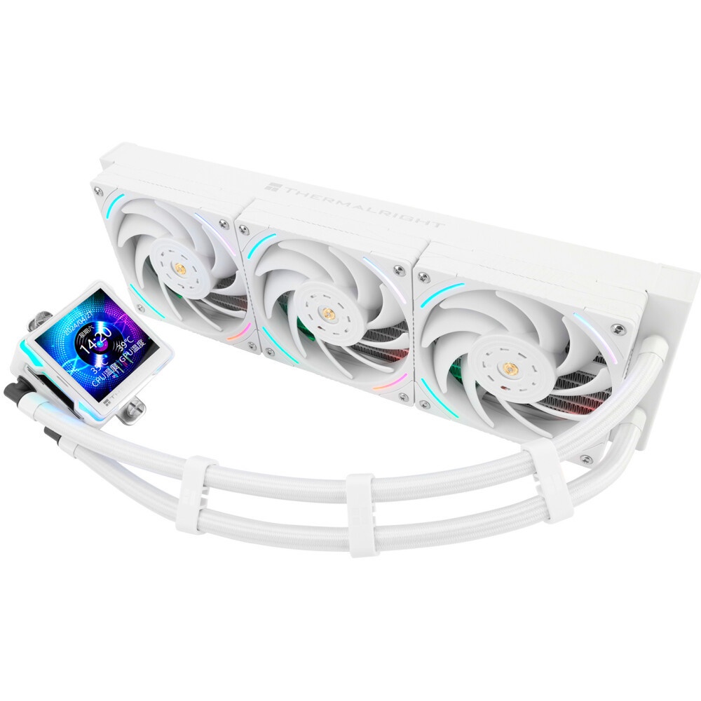 Система жидкостного охлаждения Thermaltight Aqua Elite 120 V3 (120mm, Black, ARGB/ Fans: 1x120mm, 66