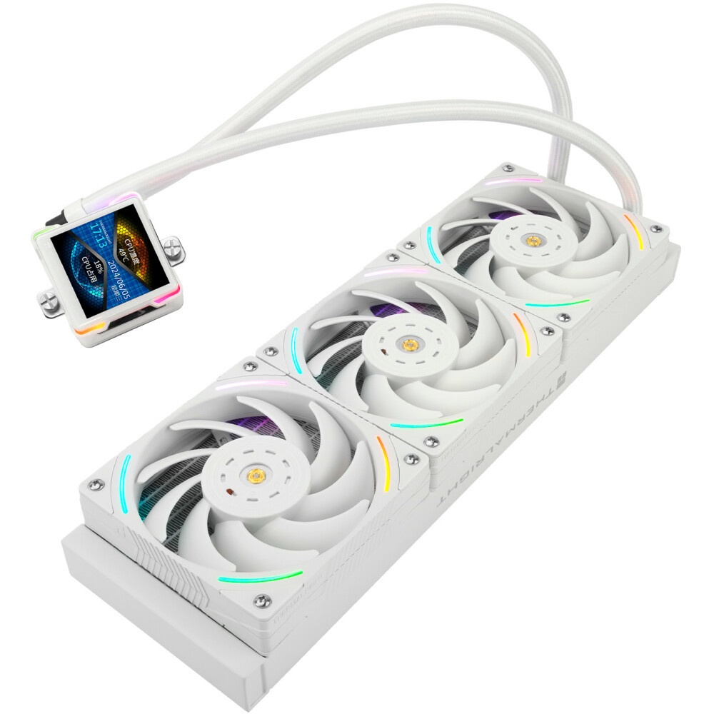 Система жидкостного охлаждения Thermaltight Aqua Elite 120 V3 (120mm, Black, ARGB/ Fans: 1x120mm, 66