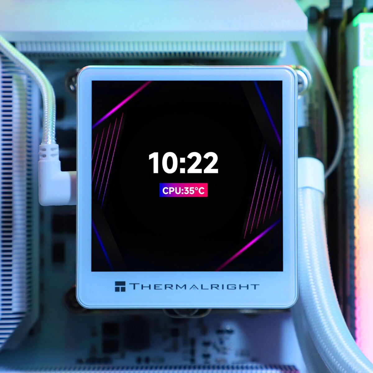Система жидкостного охлаждения Thermaltight Aqua Elite 120 V3 (120mm, Black, ARGB/ Fans: 1x120mm, 66