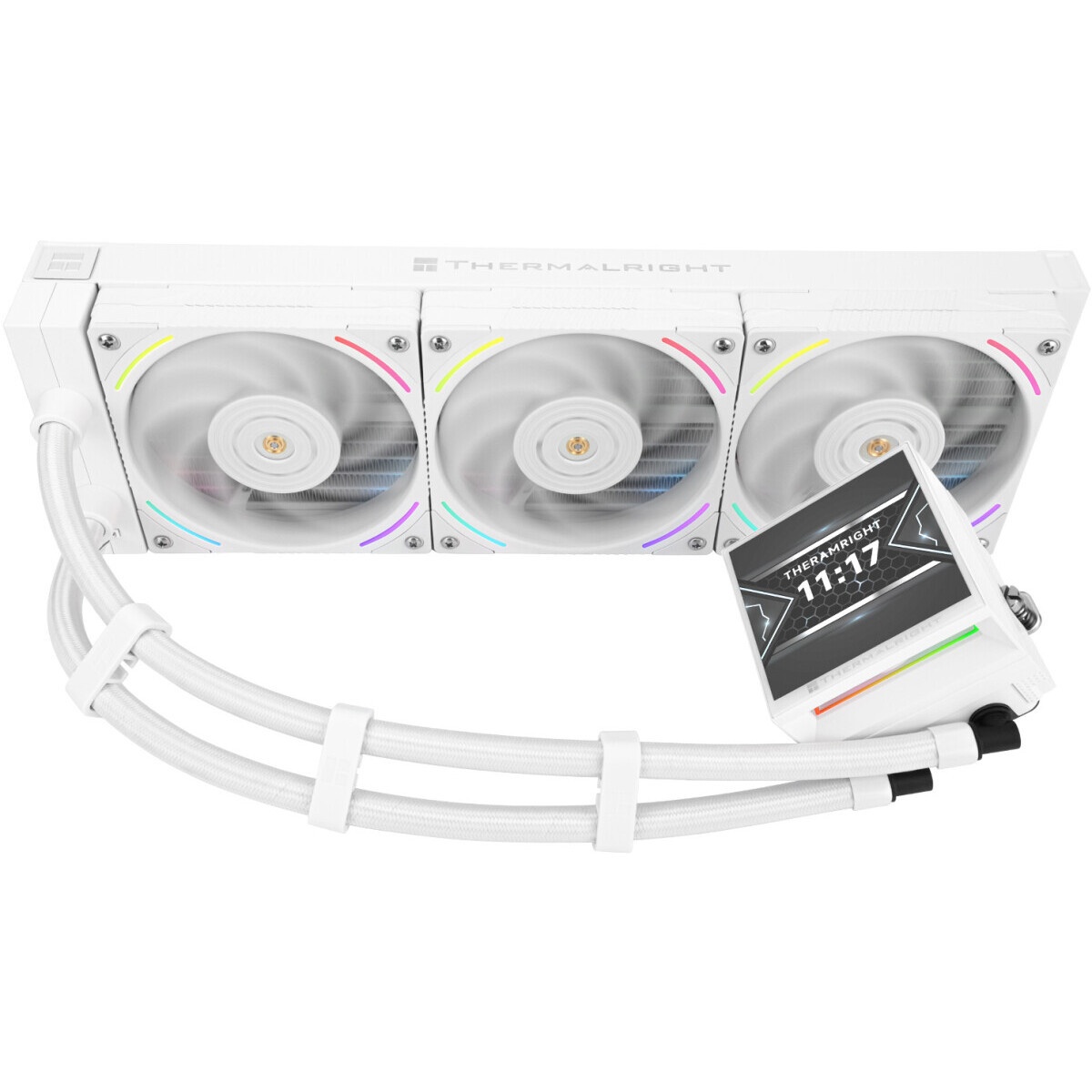 Система жидкостного охлаждения Thermaltight Aqua Elite 120 V3 (120mm, Black, ARGB/ Fans: 1x120mm, 66