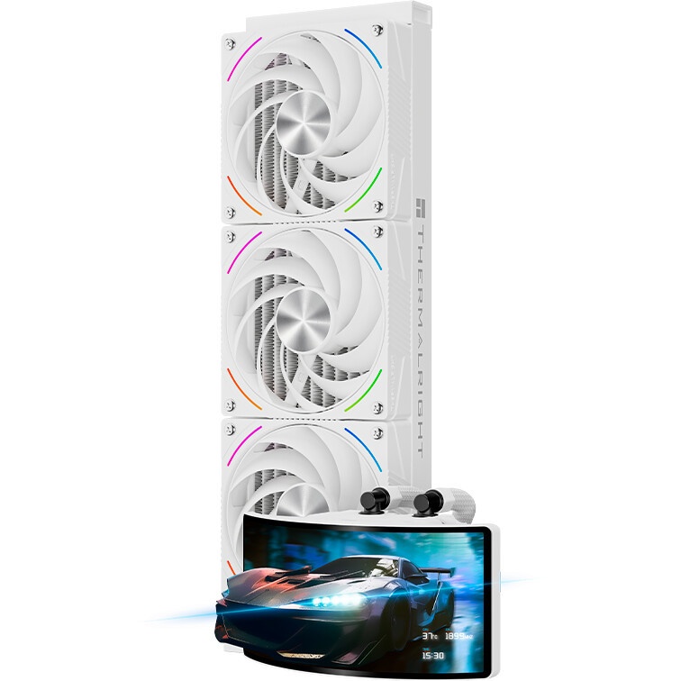 Система жидкостного охлаждения Thermaltight Aqua Elite 120 V3 (120mm, Black, ARGB/ Fans: 1x120mm, 66