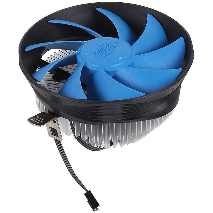 Кулер для процессора DEEPCOOL ARCHER BIGPRO серебристый/синий, 120 мм, алюминий/медь, 2000 об/мин, 2