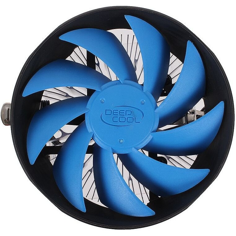 Кулер для процессора DEEPCOOL ARCHER BIGPRO серебристый/синий, 120 мм, алюминий/медь, 2000 об/мин, 2