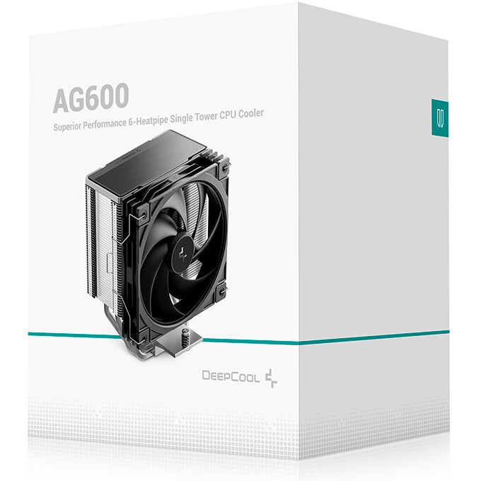 Кулер для процессора DEEPCOOL ARCHER BIGPRO серебристый/синий, 120 мм, алюминий/медь, 2000 об/мин, 2