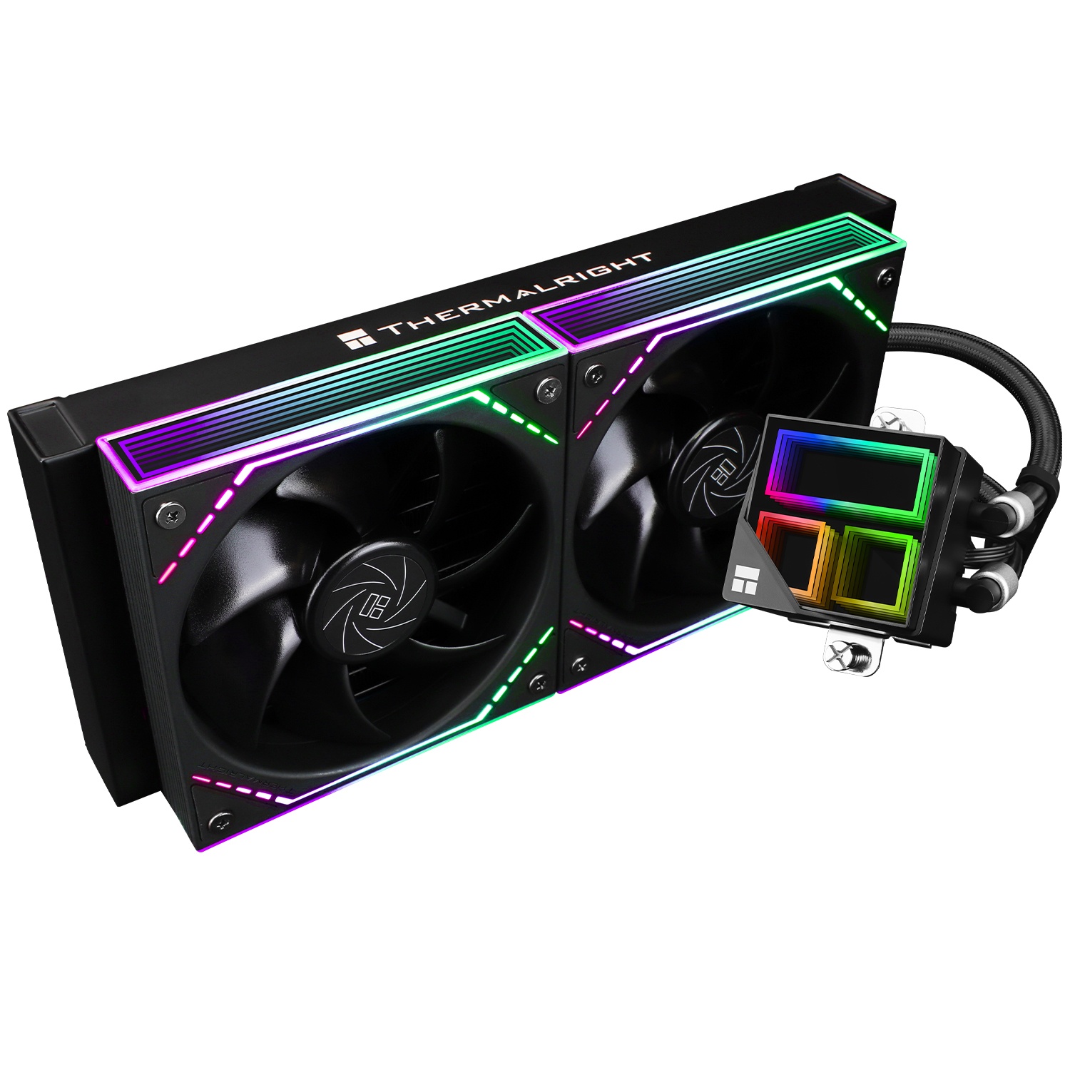 Система водяного охлаждения Thermalright Frozen Infinity 240 ARGB Soc-AM5/AM4/1200/1700/1851 черный